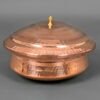 Copper cooking Pot (Lagan) with Lid, Copper Cooking Pot, Copper Cooking Pot Australia, Copper Cookware Australia, Copper Pot for Cooking, Traditional Copper Cooking Pot, Indian Copper Cookware, Copper Curry Pot, Copper Biryani Pot, Copper Kitchenware Australia