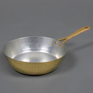 Brass FryPan with Brass handle (Omelette) 1