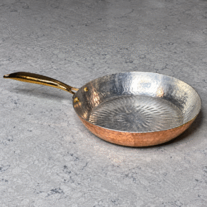 Copper Frypan with Insulated handle