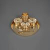 Kansa Thali Set, Kansa Thali Set Australia, Kansa Dinner Set, Bronze Thali Set, Kansa Dinnerware Australia, Traditional Indian Thali Set, Kansa Utensils, Bronze Dinnerware, Indian Dinnerware Australia