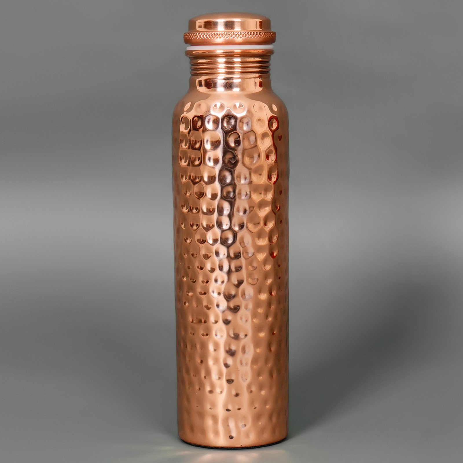 Handcrafted Hammered Copper Water Bottle 1 Handcrafted Hammered Copper Water Bottle 1