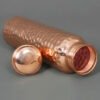 Handcrafted Hammered Copper Water Bottle 2