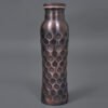 Antique Diamond Flat Lid Curved Copper Bottle 1