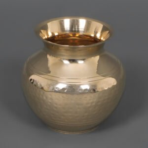 Brass Hammered Lota (Matki) 1
