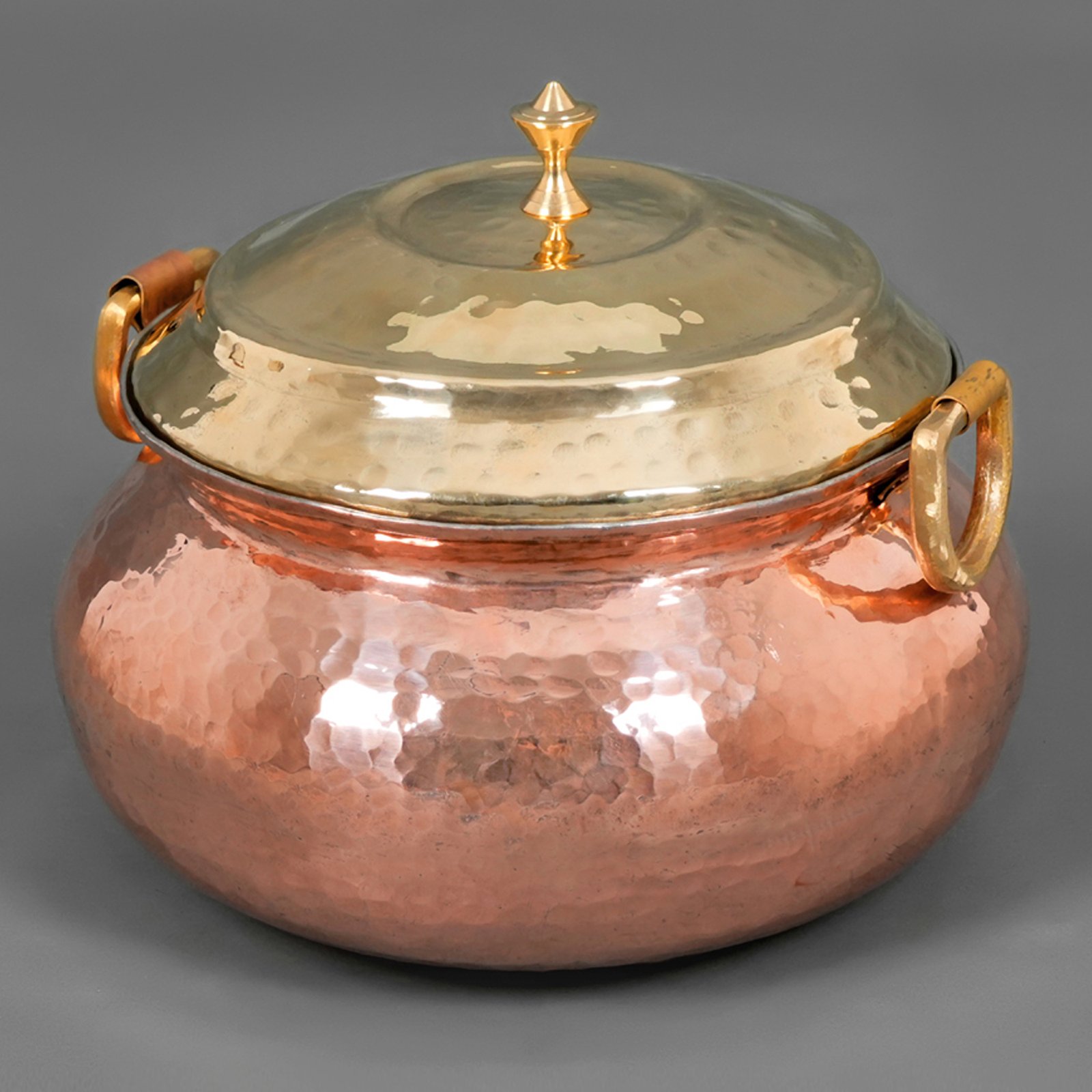 Copper Lagan Braising Cookware Serving Pot 3 Copper Lagan Braising Cookware Serving Pot 3