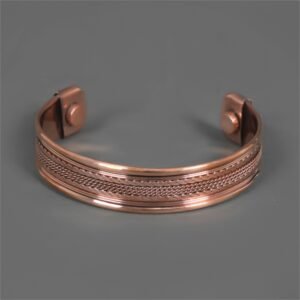 Copper Stripes Magnetic-Copper braclet large 0
