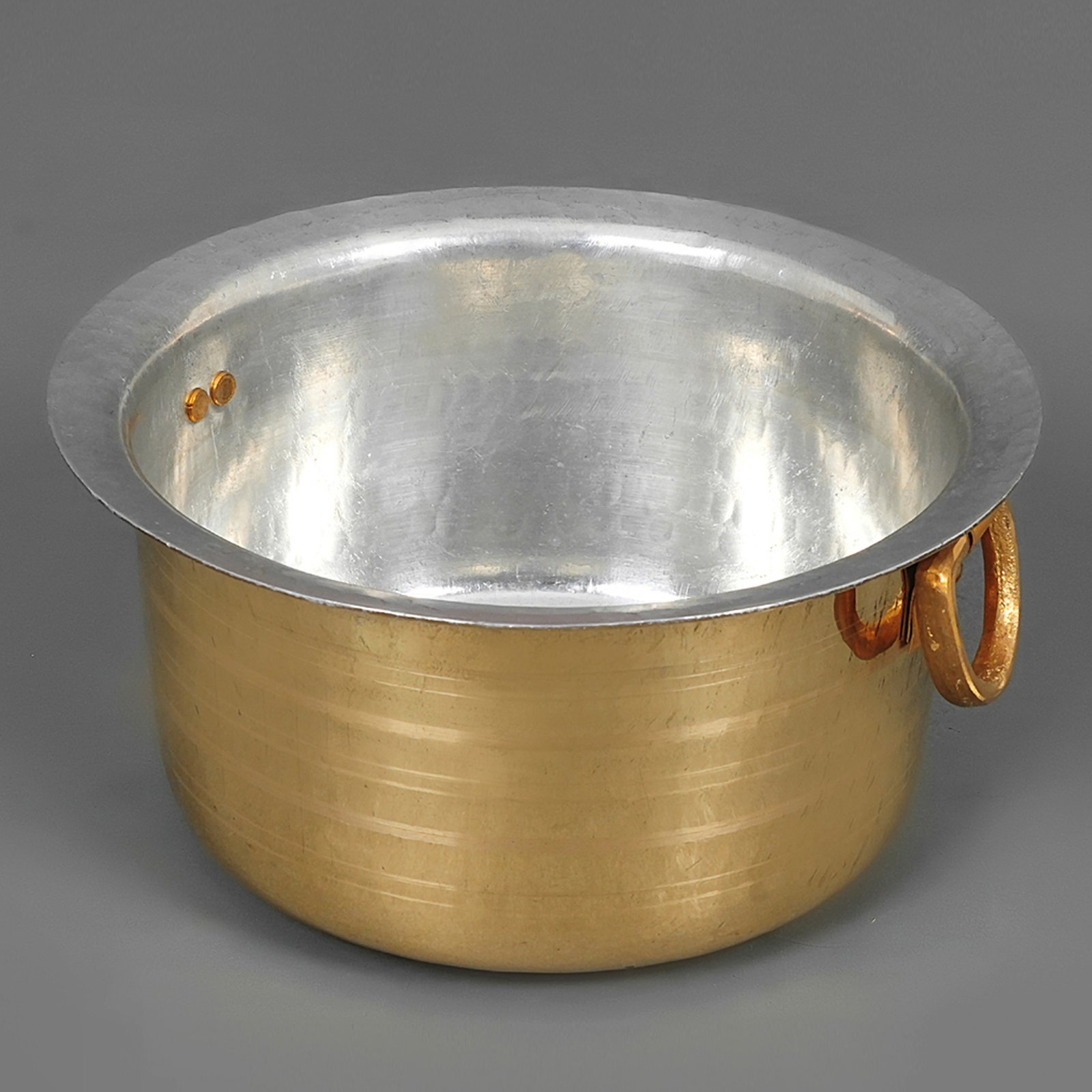 Tin lined Brass Stock Top ( Patila Topia) 2 Tin lined Brass Stock Top ( Patila Topia) 2