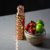 Glossy Diamond Copper Water Bottle