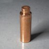 Glossy Cylinder Etched Copper Water Bottle, Etched Copper Water Bottle, Copper Water Bottle Australia, Pure Copper Water Bottle, Engraved Copper Bottle, Glossy Copper Bottle, Copper Drinkware Australia, Designer Copper Water Bottle