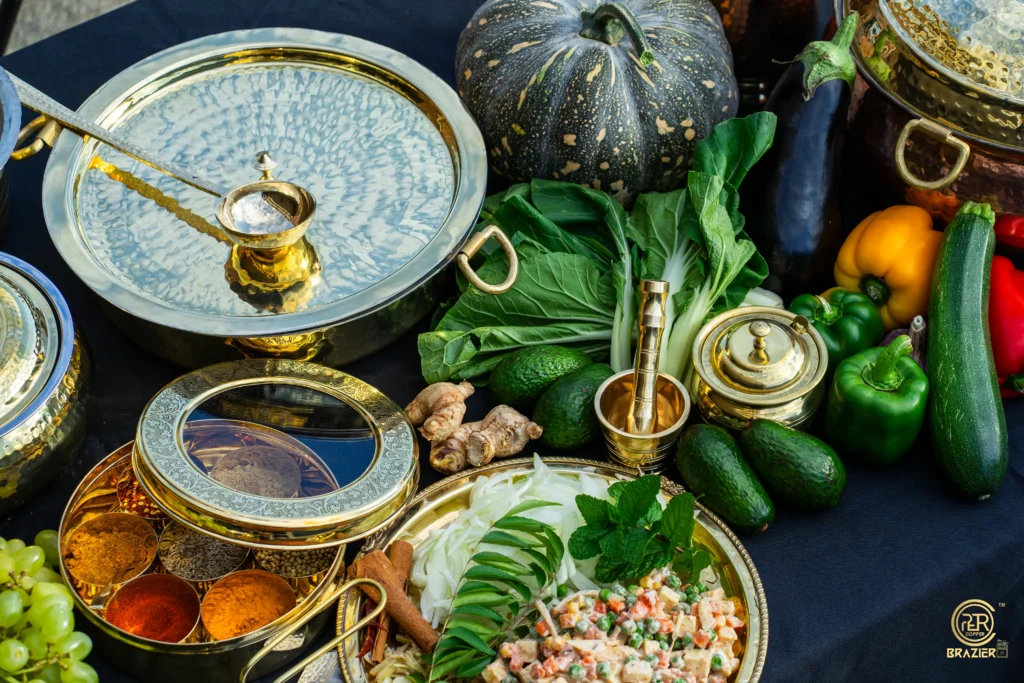 Brass and Copper Cookware