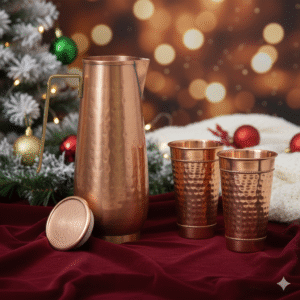 Copper pitcher, Copper tumbler