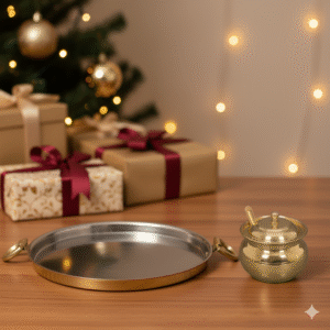 Dosa Tawa, Ghee pot with Spoon