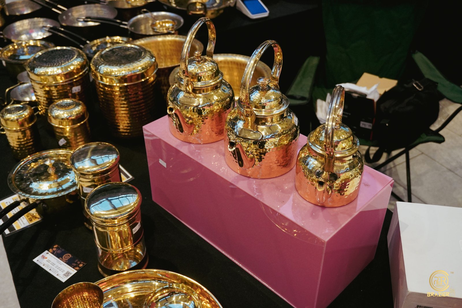 Brass and Copper Utensils, Brass & Copper Utensils, Copper Brazier, copper cookware, brass cookware, Copper and Brass Kitchen Accessories