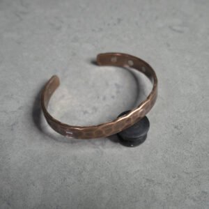 Antique Hammered Magnetic Bracelet