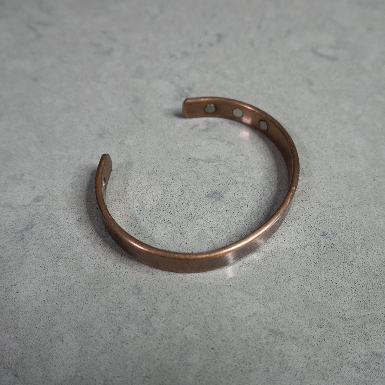 Heavy Copper Antique Magnetic Bracelet