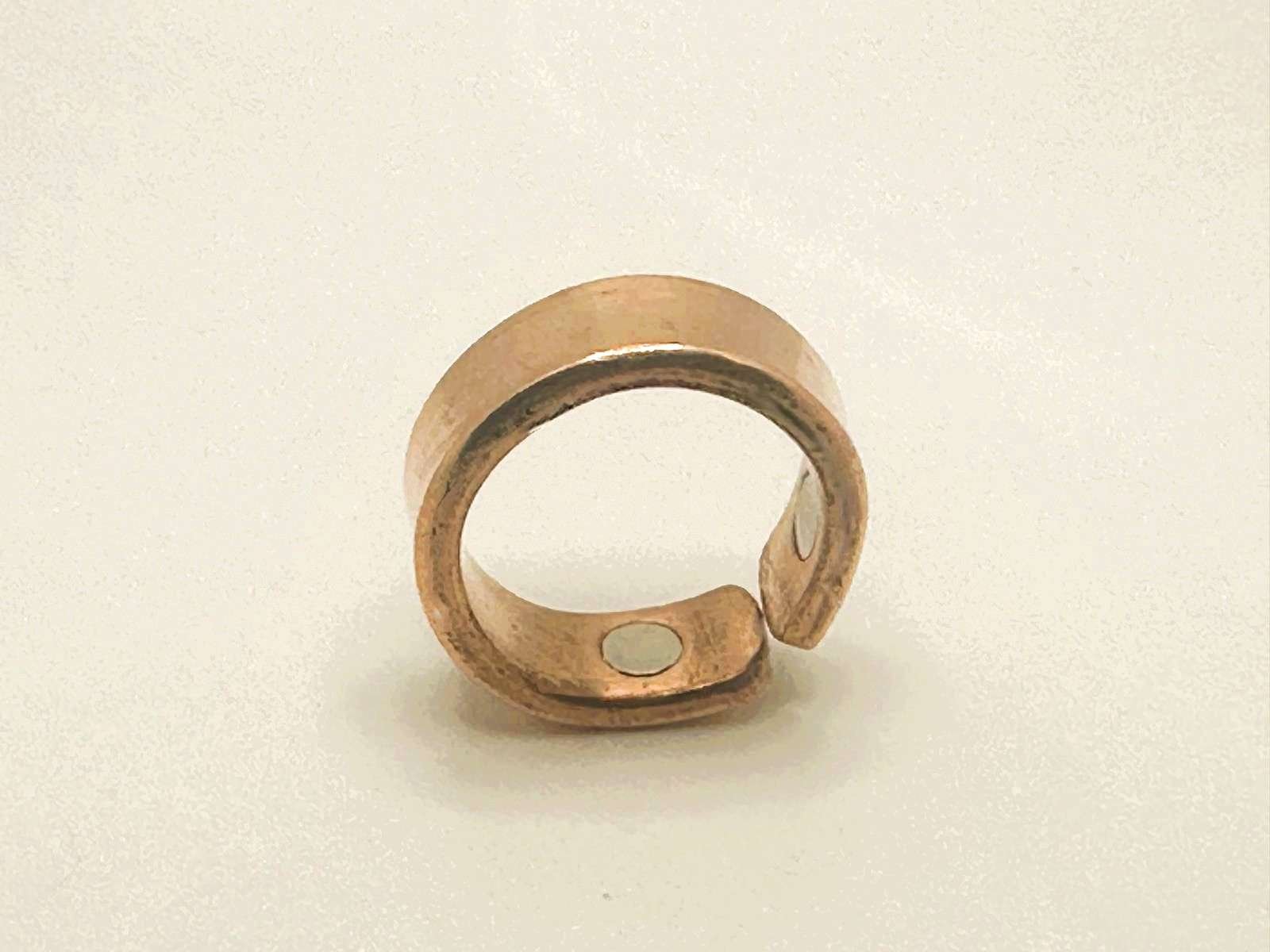 Plain Glossy copper ring