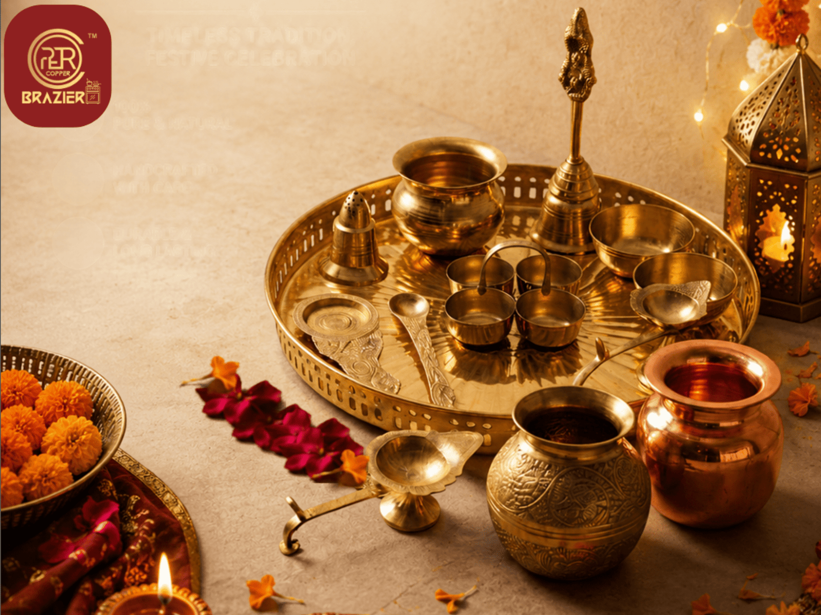 aesthetic kitchen, ayurvedic cooking, Ayurvedic kitchen, brass cookware, Brass Kadhai, Brass Utensils, cooking ladles, copper & brass cookware, copper and brass cookware, copper benefits, copper bottle, copper bracelets, Copper Brazier, Copper Cookware, Copper Fry Pan, copper or brass, copper ring, copper rings, Copper Water bottle, desi utensils, healthy cooking, healthy kitchen, home decor, kitchen accessories, kitchen essentials, metal utensils, modern kitchen, non stick free, old is gold, pure copper, serving ladles, sustainable living, traditional cooking, utensils, vibe kitchen, vintage kitchen, Copper & Brass Pooja Accessories,Copper and Brass Pooja Accessories