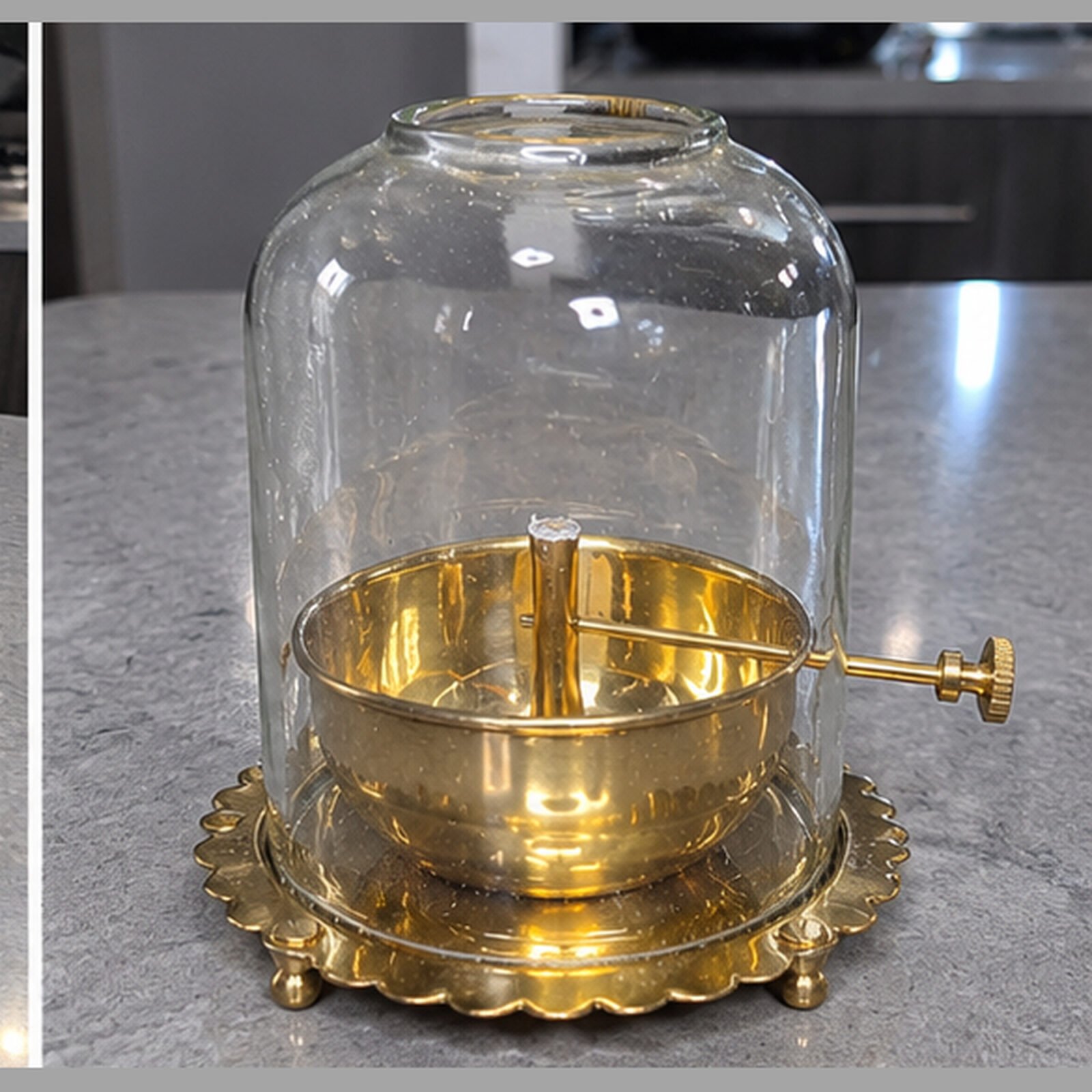 Brass Akhand Jyot Diya, Akhand Jyot Diya Australia, Brass Diya with Glass Cover, Akhand Jyoti Diya, Brass Oil Lamp, Traditional Brass Diya, Handcrafted Brass Diya, Pooja Diya Australia, Diwali Brass Diya, Indian Pooja Essentials