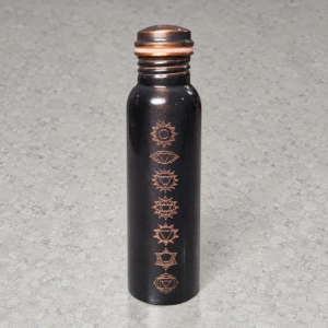 7 Chakra Antique Copper Water Bottle